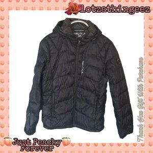 Nautica Lightweight Down Packable Jacket, Size M